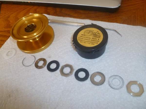 New 704Z Spinfisher Reel Part Details about   Penn 47-704Z Spool Assembly with Drag Washers 