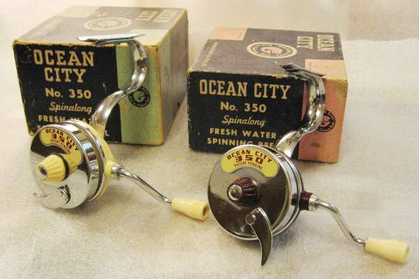 Vintage Lm Dickson Trojan Closed Face Fishing Reel Made In Japan