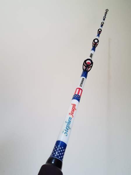 yet another USA american flag fishing rod
