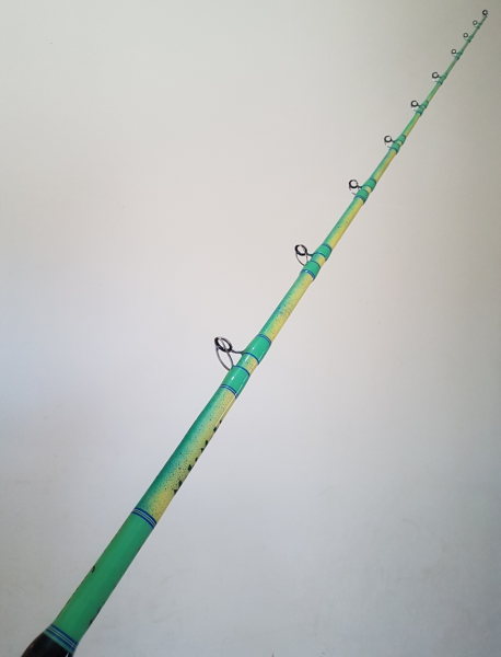 Custom Painted Mahi 7' 15-50# 700L Spinning Rod (Sailfish, 46% OFF